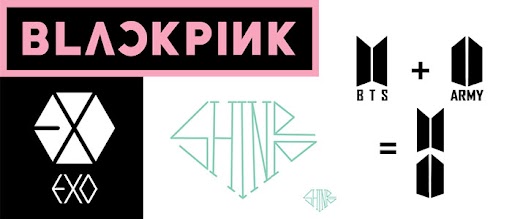 k pop logo designs