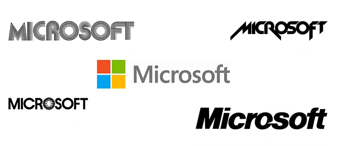 A Visual Timeline: The Microsoft Logos Transformation Through the Years (1975-2024)