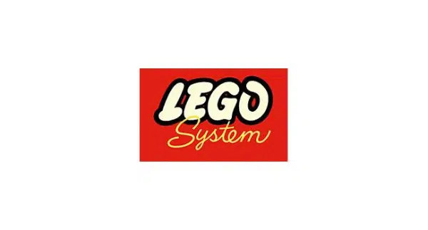 The eighth version of the LEGO logo