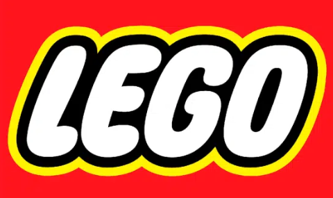 The eleventh (current) version of the LEGO logo