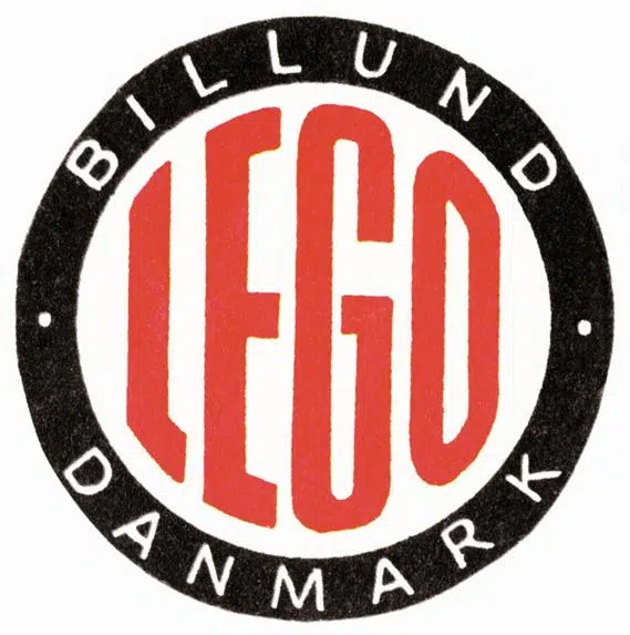 The fourth version of the LEGO logo