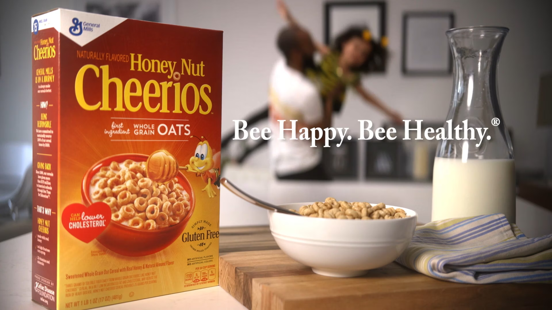 Cheerios bee happy bee honey