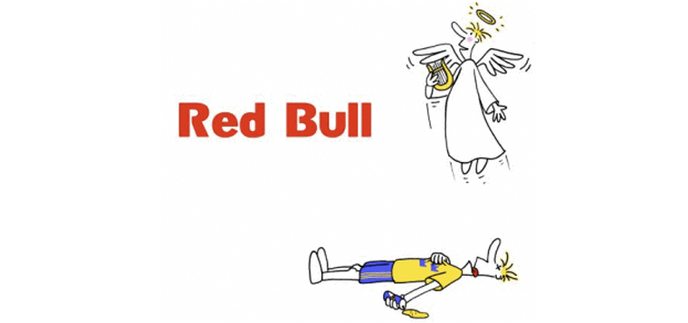 RedBull’s slogan RedBull gives you wings