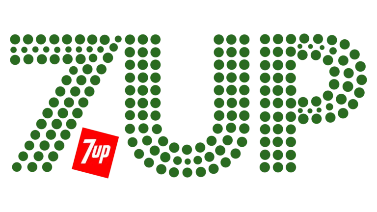 7up logo doted