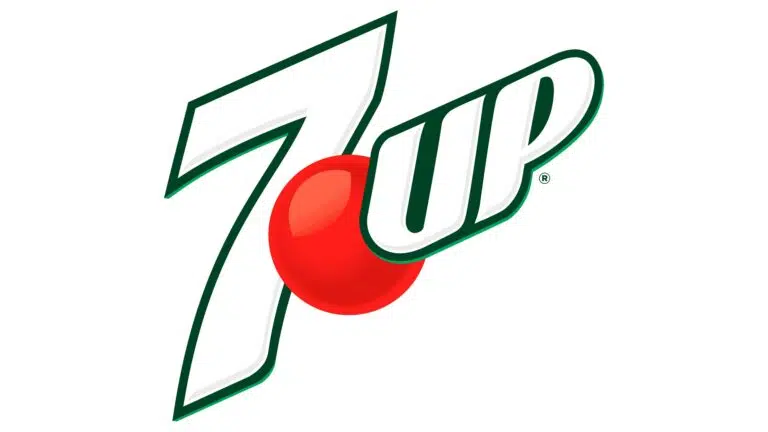 dark green 7up logo