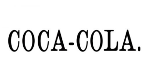 Coca Cola First Logo 1886-1887