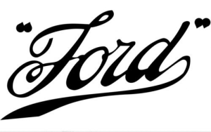 Ford Motor Logo 1909-1911